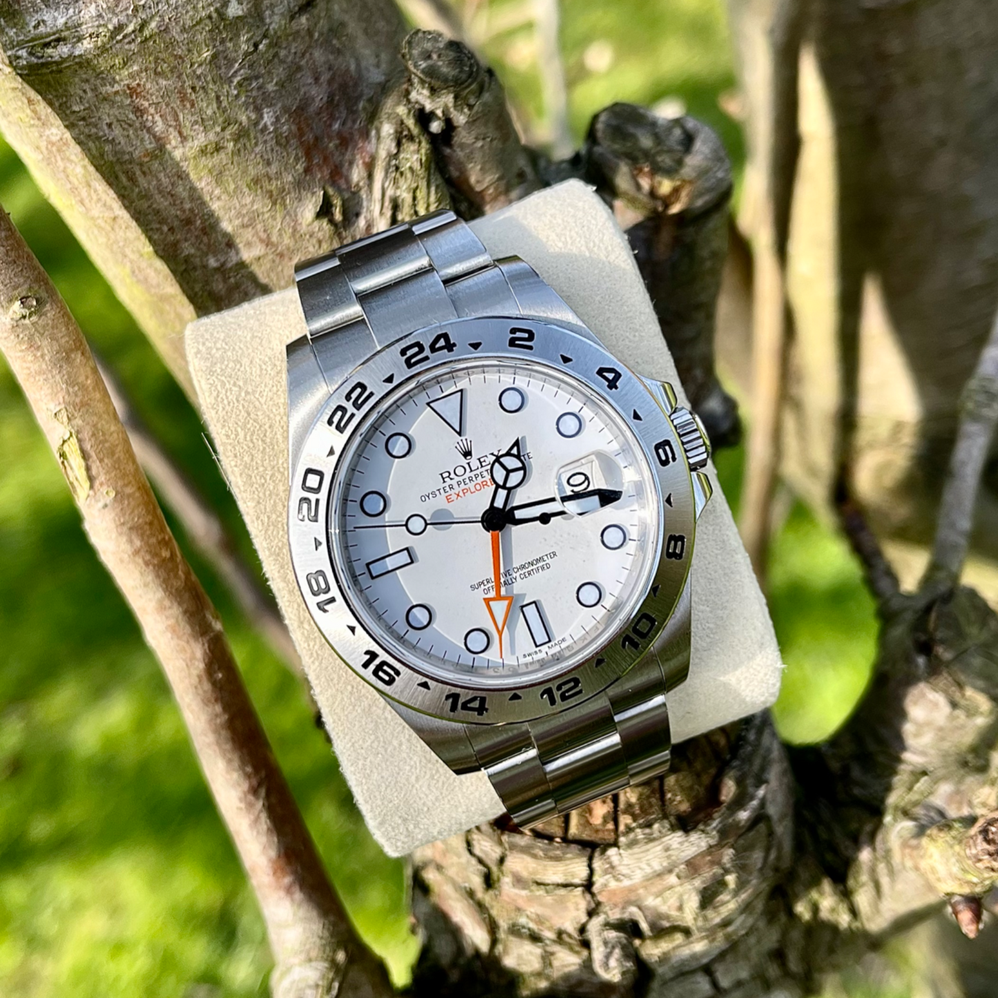 Rolex Explorer II White Dial 216570