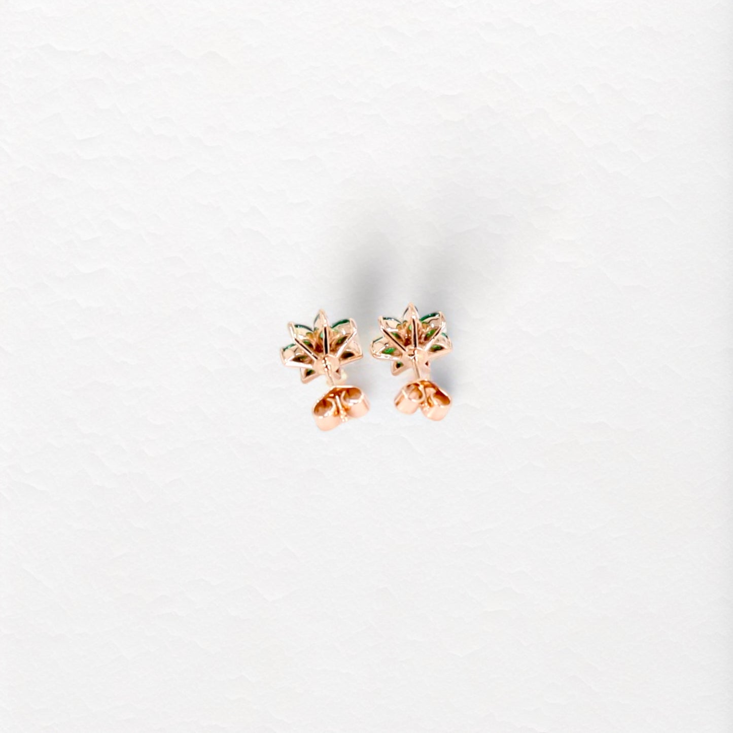 Bloom Earrings in Rose Gold