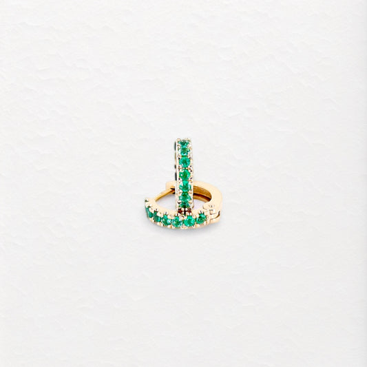 Opulence Huggies Medium in Yellow Gold