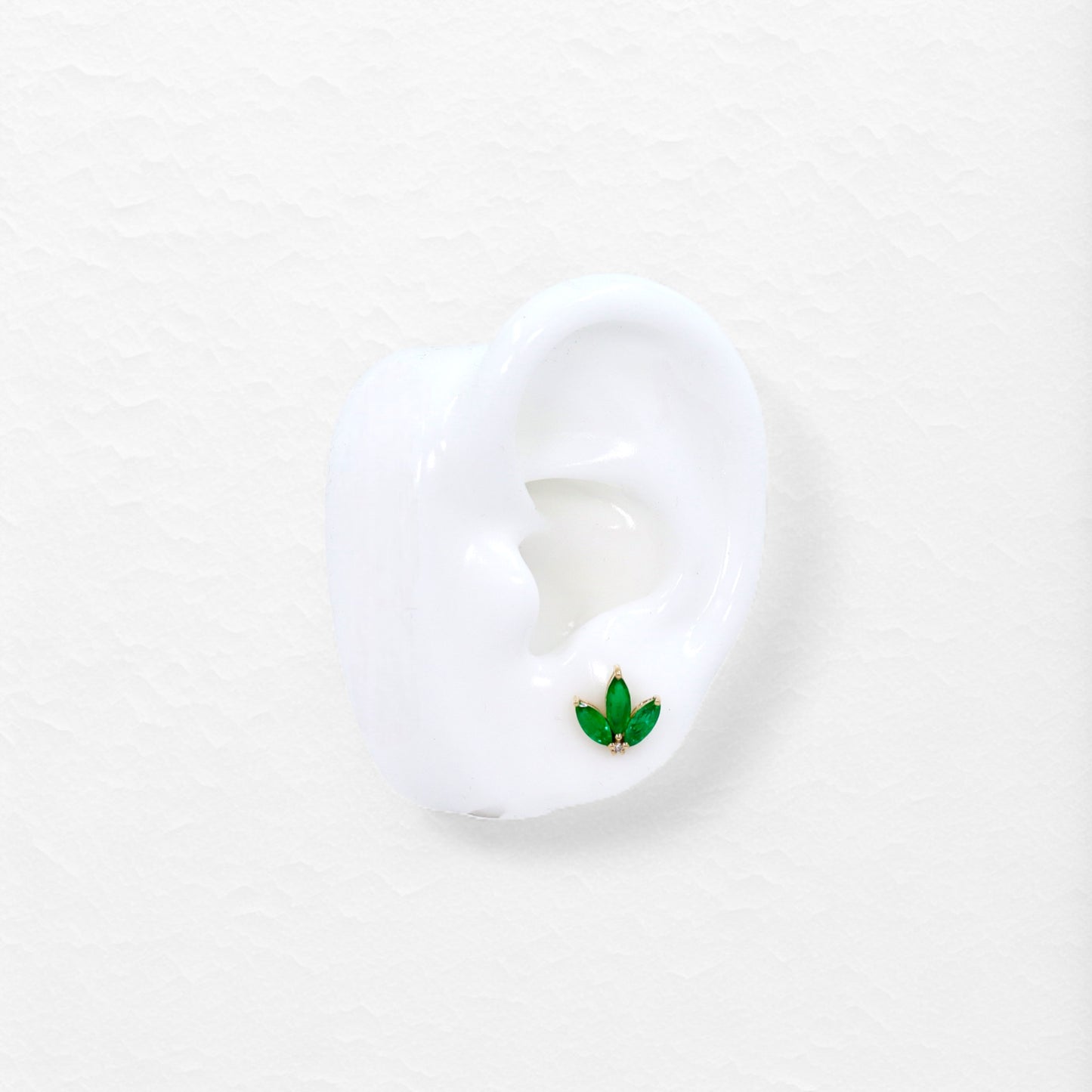 Evergreen Earrings in Yellow Gold