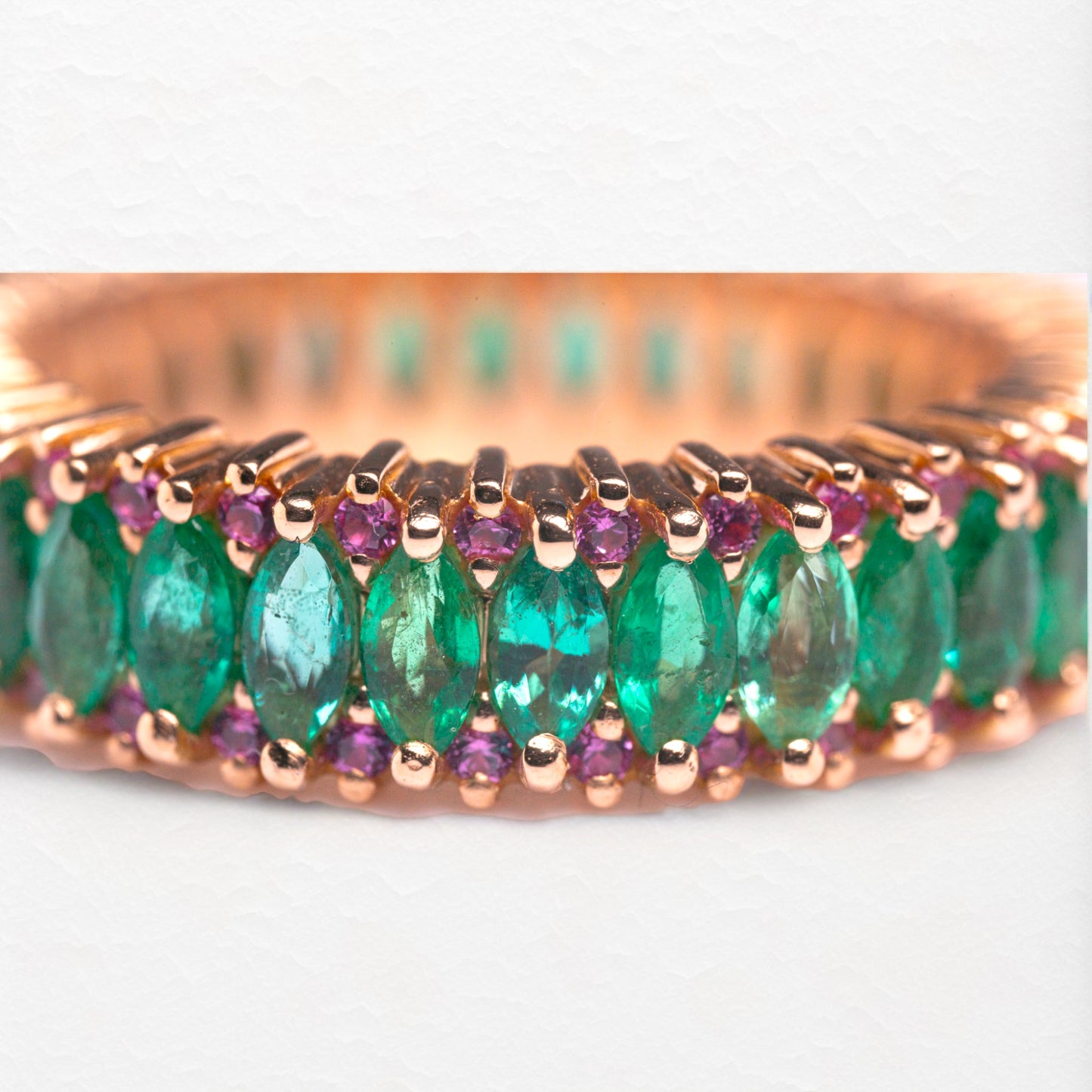 Radiance Ring in Rose Gold