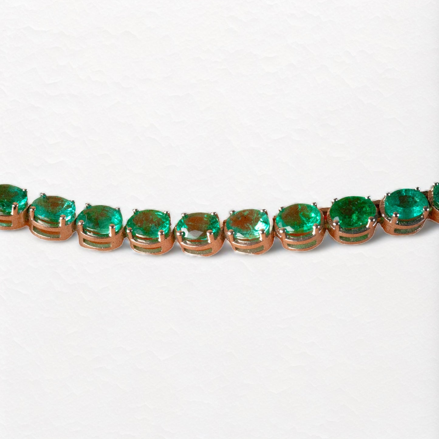 Allure Tennis Chocker in Rose Gold